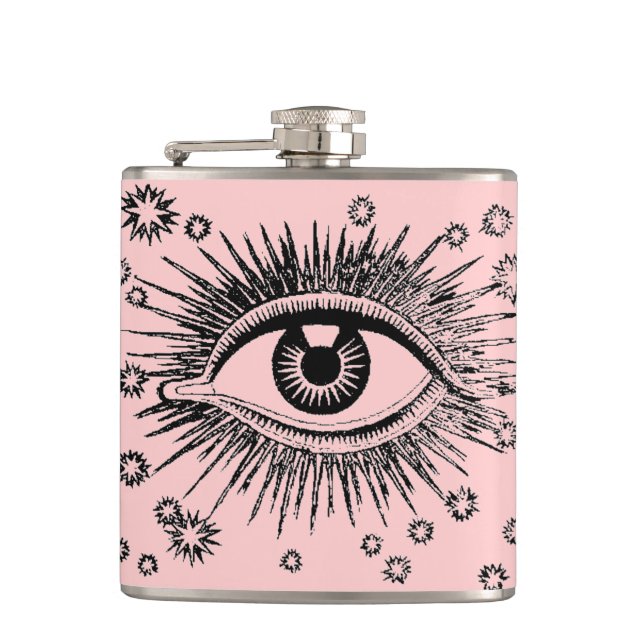 Petaca Regalo impar del frasco de la cadera del ojo ICU (Anverso)