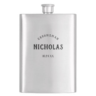 Petaca Regalo personalizado el | masculino del padrino de