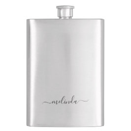 Petaca Regalo personalizado para Damas de Honor Acero Ino