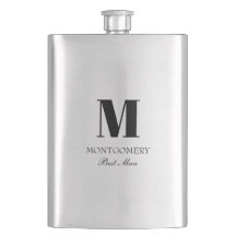 Regalos de boda para el padrino con monograma