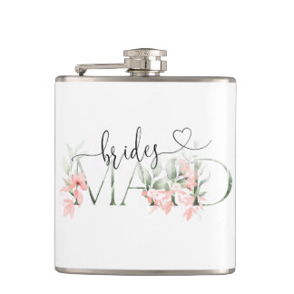 Petaca Regalos de la dama de honor Flask Floral Wedding P