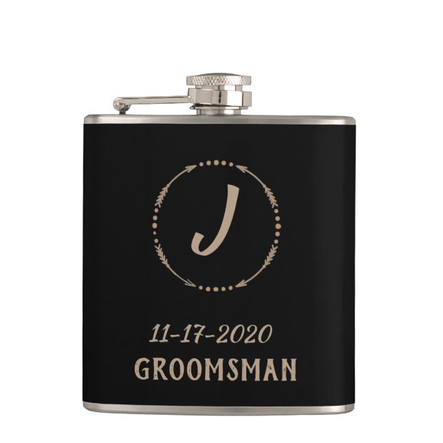 Petaca Regalos de los Groomsmen (Anverso)