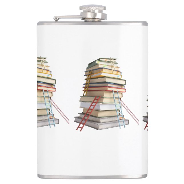 Petaca Regalos de tazas para amantes de los libros (Anverso)