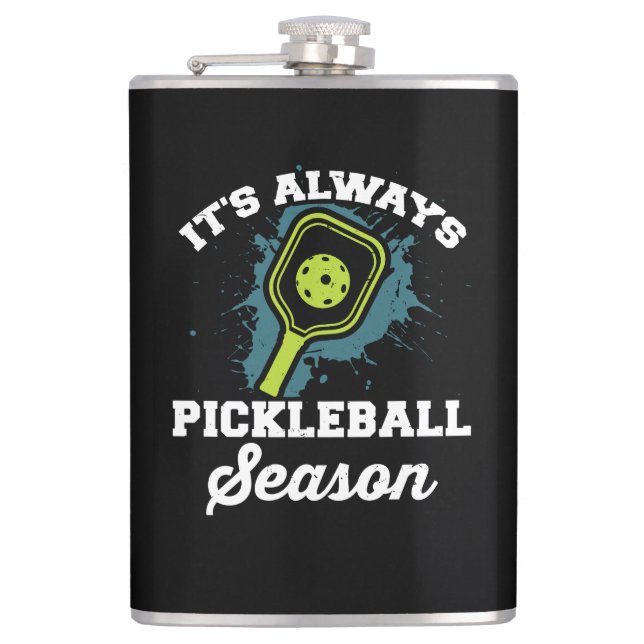 Petaca Regalos divertidos de pickleball (Anverso)