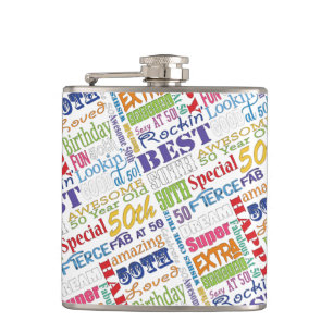 Petaca Regalos Únicos Y Especiales De Fiesta De 50 Años