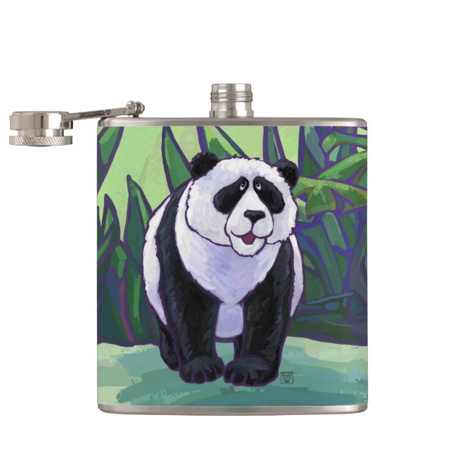 Petaca Regalos y accesorios de oso de Panda (Abierto)