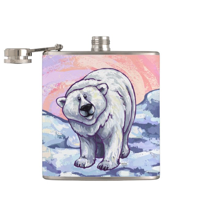 Petaca Regalos y accesorios de oso polar (Abierto)