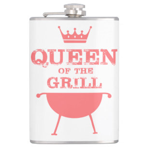 Petaca Reina Del Grill, Rosa