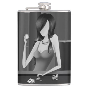 Petaca Reina del juego - Las Vegas Casino