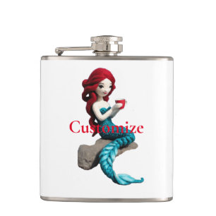 Petaca Relajación De Sirena Con Bebida Thunder_Cove