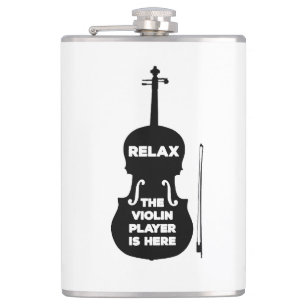 Petaca Relájese El Violin Player está aquí