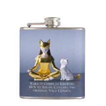 Relieve metalizado dorado Origami Yoga Meditación 