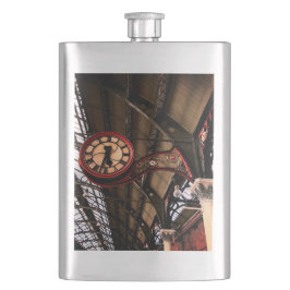 Petaca Reloj ferroviario