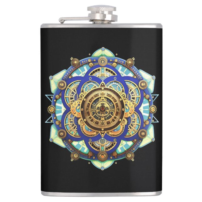 Petaca Reloj mecánico asombroso (Anverso)