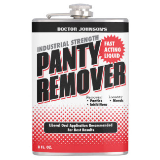 Petaca Remover de la gracia divertida personalizada