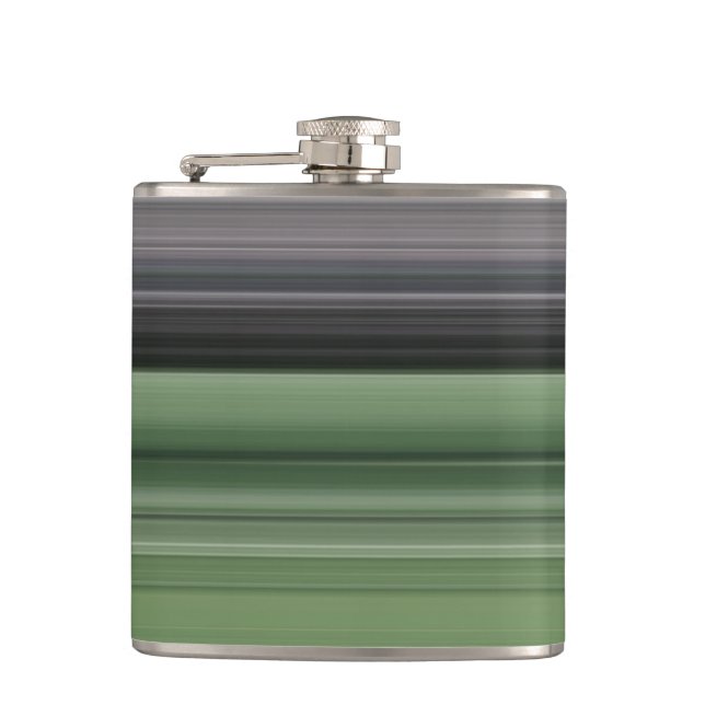 Petaca Resumen #1: Verde oliva y gris (Anverso)
