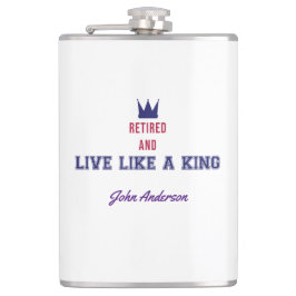 Petaca Retirado y Viviendo como un Rey