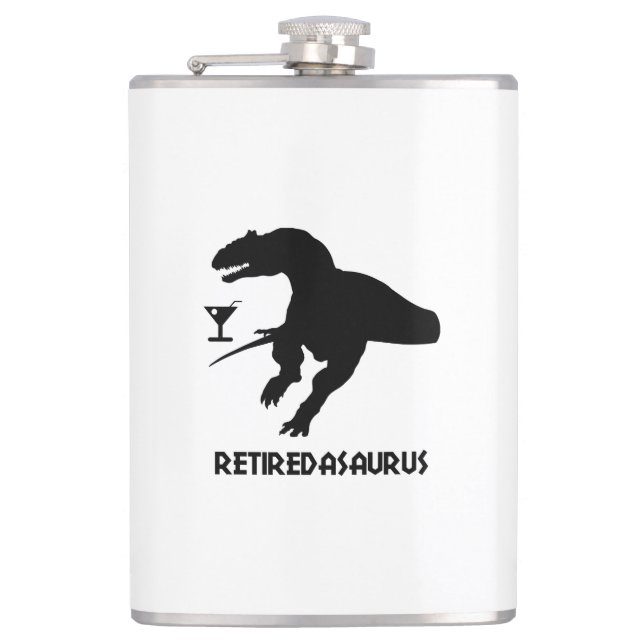 Petaca Retiredasaurus (Anverso)