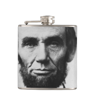 Petaca Retrato de Abraham Lincoln