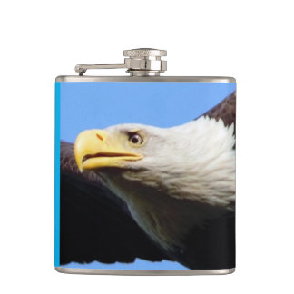 Petaca Retrato de águila calva