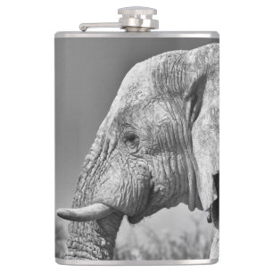 Petaca Retrato de elefante