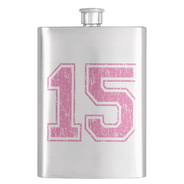 Petaca Retro 15 Rosa (Anverso)