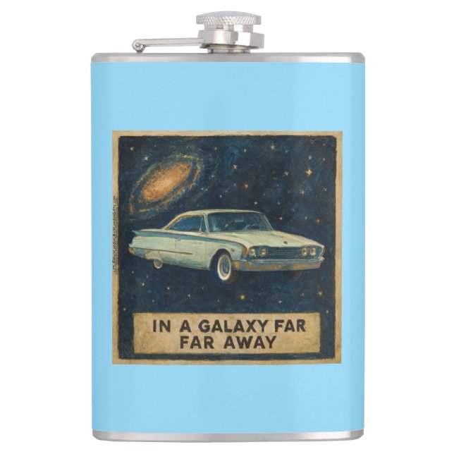 Petaca Retro Cruiser in Deep Space  (Anverso)