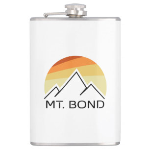 Petaca Retro de Mount Bond New Hampshire