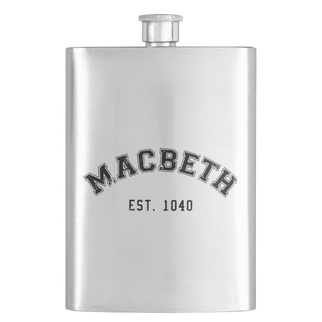 Petaca Retro Macbeth (Anverso)
