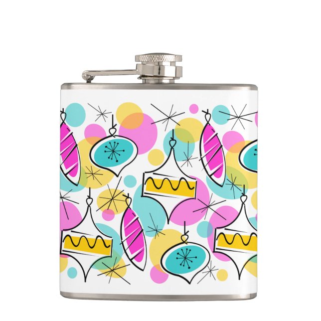 Petaca Retro Tree Baubles Multi Flask (Anverso)