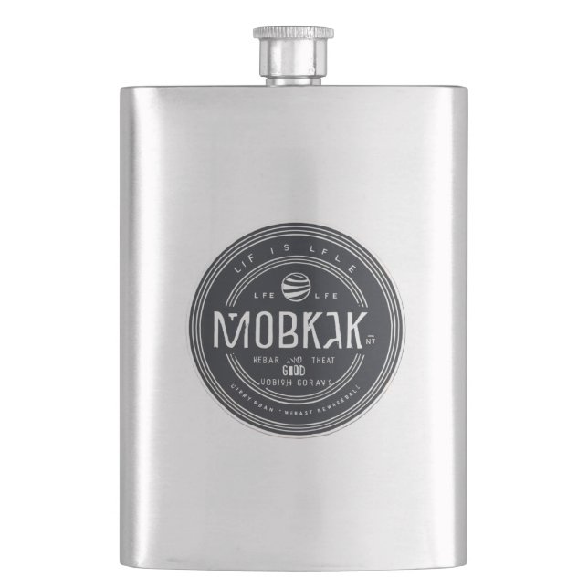 Petaca #RetroStyleClassicFlask (Anverso)
