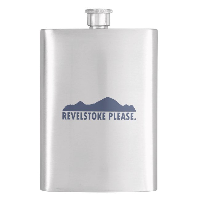 Petaca Revelstoke por favor (Anverso)