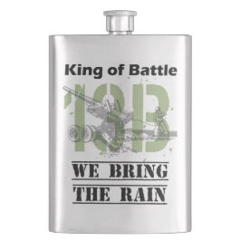 Petaca Rey de batalla - 13B Traemos la lluvia