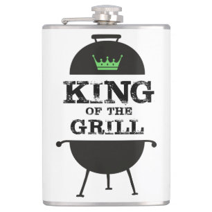 Petaca Rey Del Grill, Corona Verde Negra
