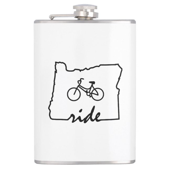 Petaca Ride Oregon (Ciclismo) (Anverso)