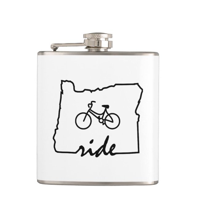 Petaca Ride Oregon (Ciclismo) (Anverso)