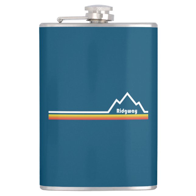 Petaca Ridgway, Colorado (Anverso)