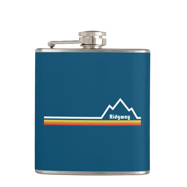 Petaca Ridgway, Colorado (Anverso)