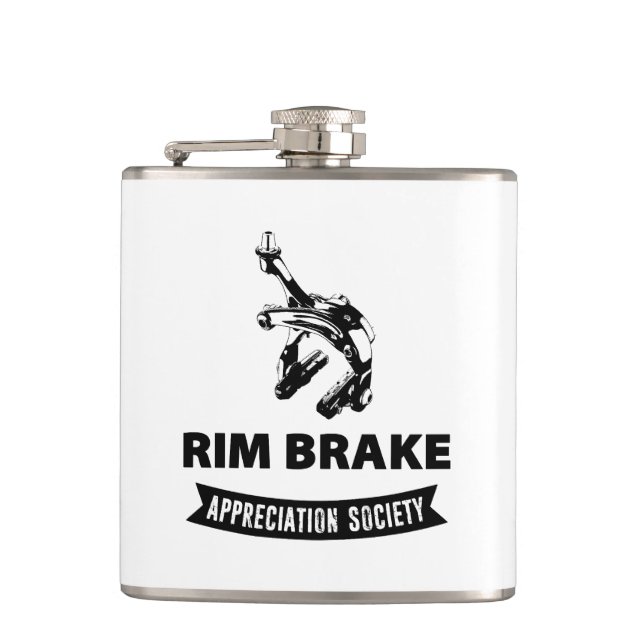Petaca Rim Brake Apreciation Society (Anverso)