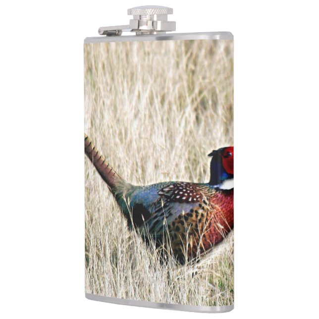 Petaca Ring Neck Pheasant en Meadow (Izquierda)