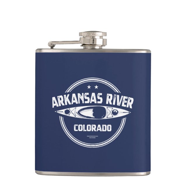 Petaca Río Arkansas, Colorado (Anverso)