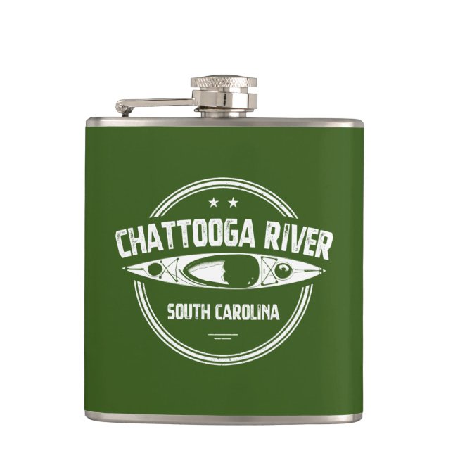 Petaca Río Chattooga, Carolina del Sur (Anverso)