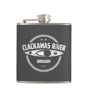Petaca Río Clackamas Oregon Kayaking