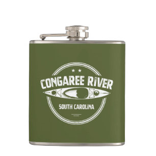 Petaca Río Congaree Carolina del Sur Kayaking