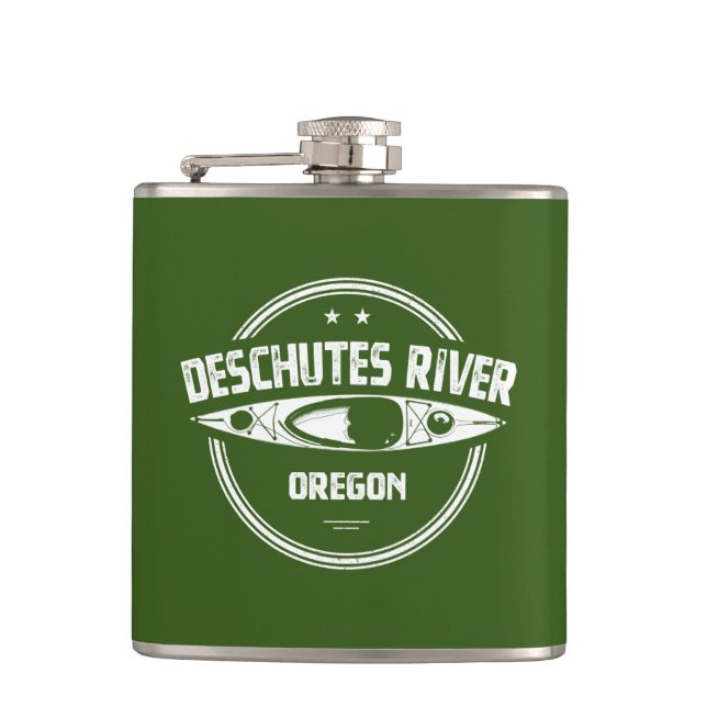 Petaca Río Deschutes, Oregón (Anverso)