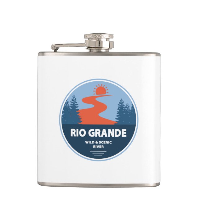 Petaca Río Grande, salvaje y natural (Anverso)