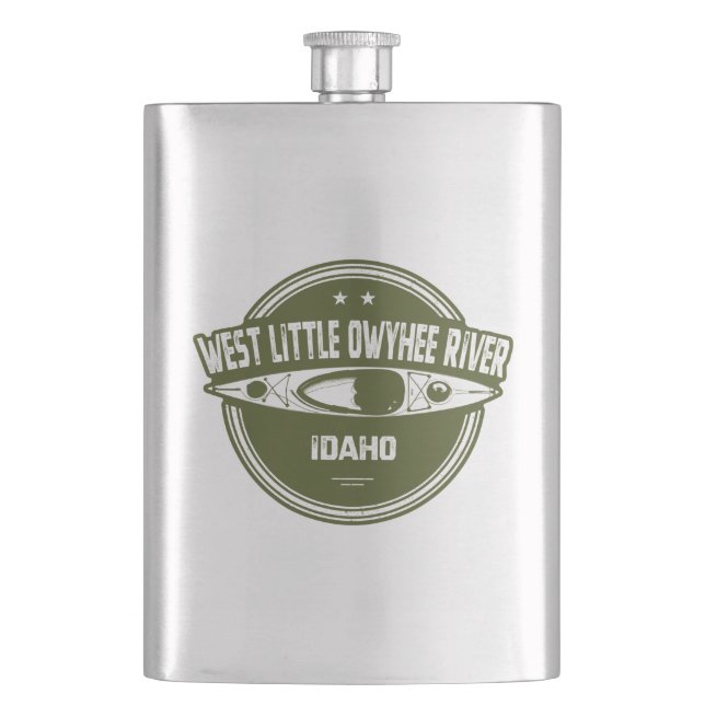 Petaca Río Idaho Kayak de Little Owyhee Occidental (Anverso)