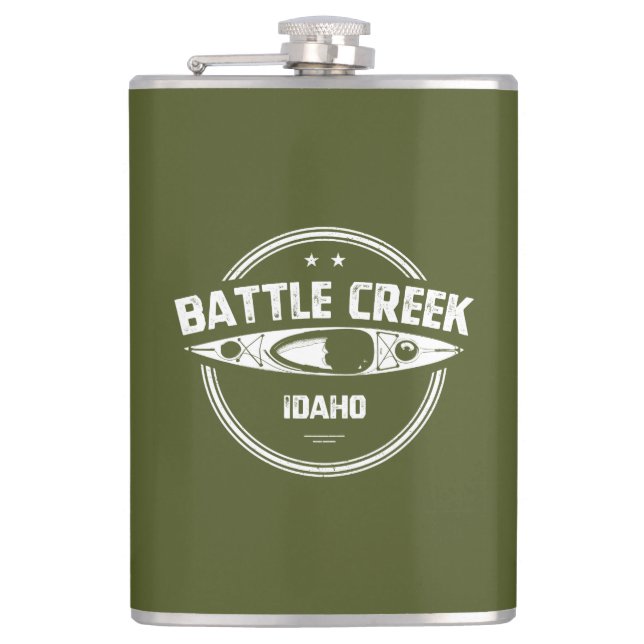 Petaca Río Idaho Kayaking: Creek De Batalla (Anverso)