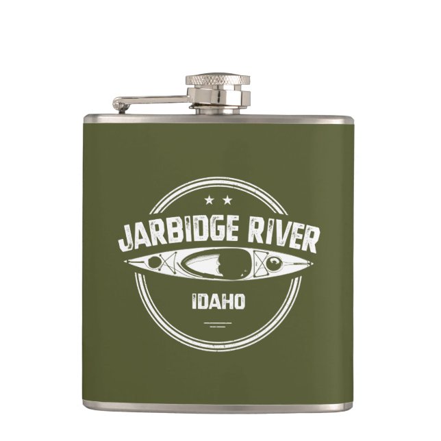 Petaca Río Jarbidge Idaho Kayaking (Anverso)