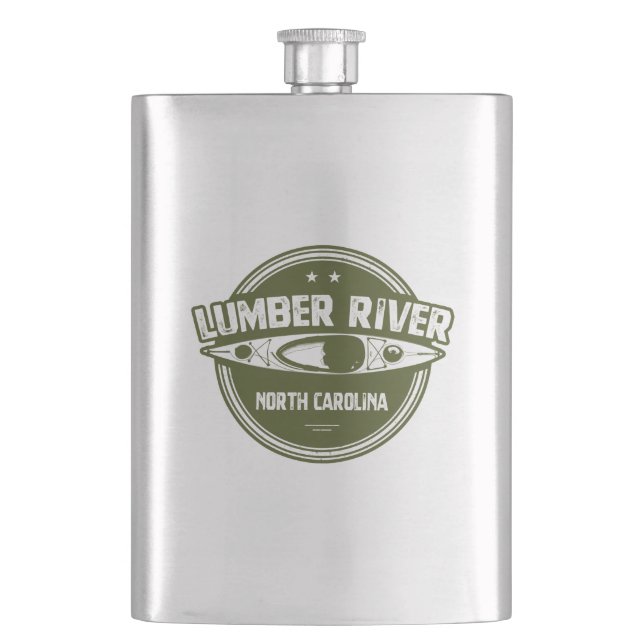 Petaca Río Lumber, Carolina del Norte (Anverso)
